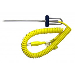 Sonde de température à coeur 114 mm pour thermocouple