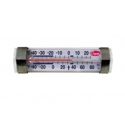 Thermomètre horizontal froid positif et négatif