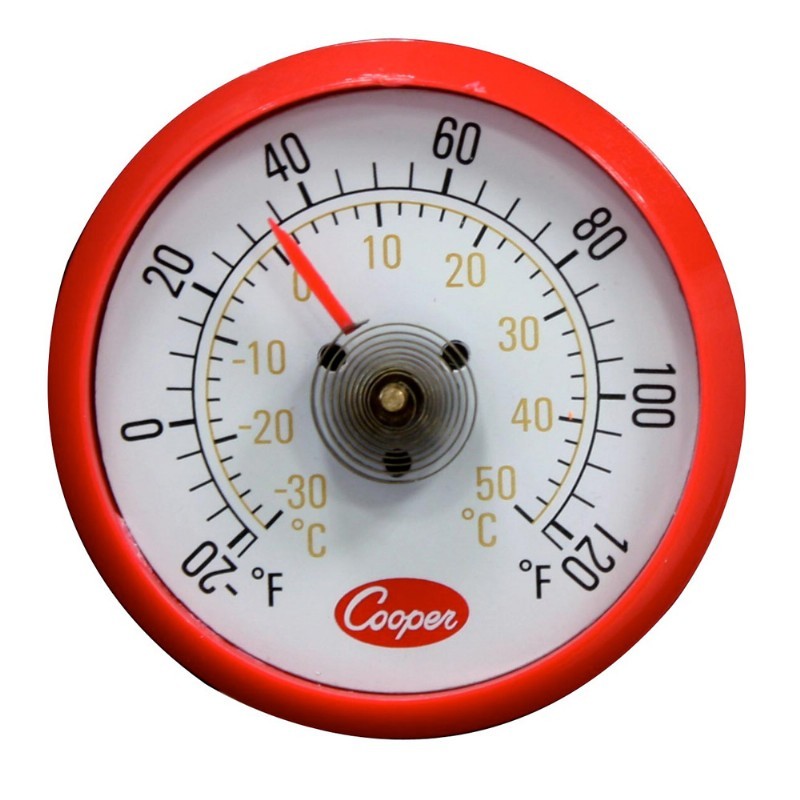 Thermomètre pour vitrine réfrigérée rond Thermomètre pour vitrine réfrigérée rond