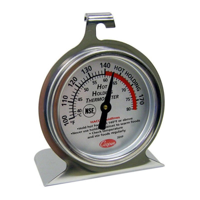 Thermomètre de maintien à chaud à cadran HACCP. Thermomètre de maintien à chaud à cadran HACCP.