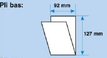 Distributeur de serviettes de table à pli bas chrome